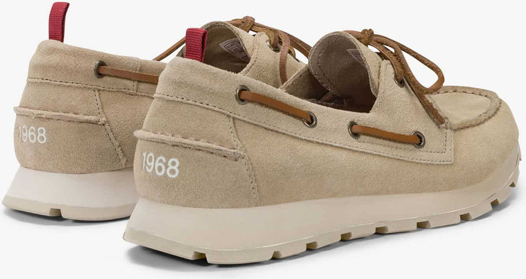 נעלי סניקרס SUN68 TOM BARCA SUEDE- BEIGE