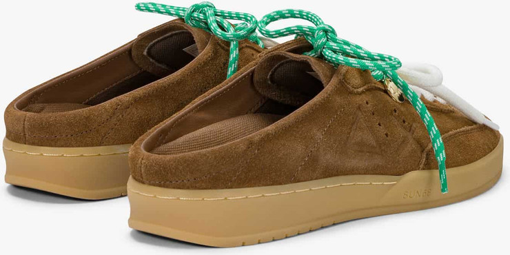 נעלי סניקרס SUN68 CALIFORNIA SUN SUEDE SABOT- FOX BROWN