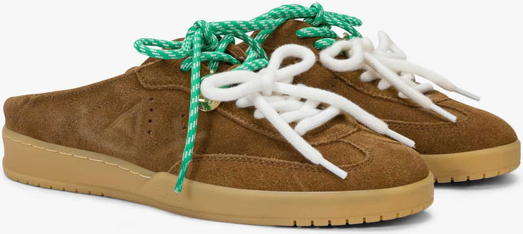 נעלי סניקרס SUN68 CALIFORNIA SUN SUEDE SABOT- FOX BROWN