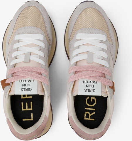נעלי סניקרס SUN68 ALLY VINTAGE SNEAKER- PORCELAIN PINK