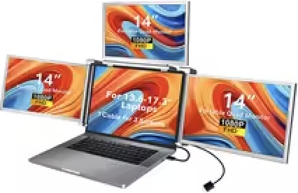 שלושה מסכים ניידים S8