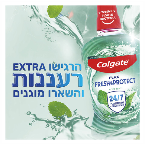 מי פה פלאקס ללא אלכוהול