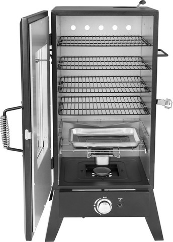 מעשנת גז אנכית כולל חלון Z-Grills זי גרילס Smoky G-L