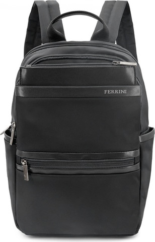 תיק גב 11" FERRINI עם ארנקון נשלף - שחור
