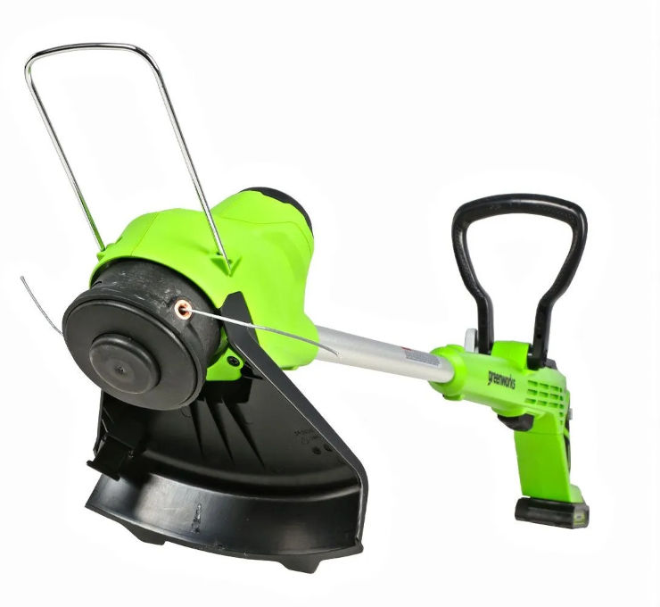 קוצץ קנטים ("12) 24V דגם Deluxe (גוף בלבד) Greenworks
