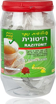 תה רזיטונית - לדיאטה ותחושת שובע טבעית ללא צורך בתוספת סוכר, 100% רכיבים טבעיים