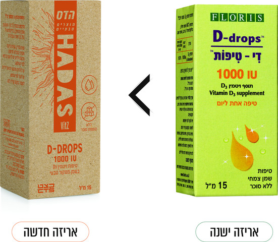 D-DROPS די-טיפות 1000IU