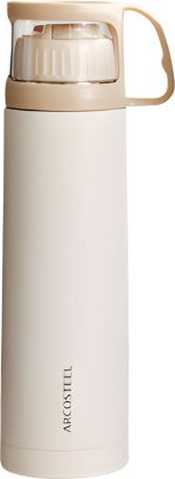 תרמוס קרם לשתייה חמה/קרה Arcosteel 500ml