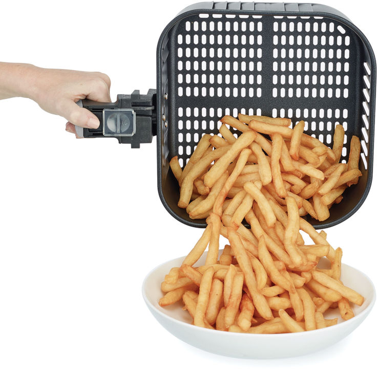 סיר טיגון ללא שמן נירוסטה | AIR FRYER איירפריי | נפח כ- 3.5 ליטר SE-794
