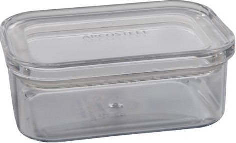 קופסת אחסון אקרילי מלבנית Arcosteel 700ml