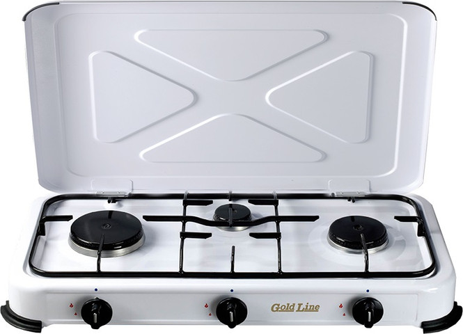 כיריים גז 3 להבות Gold Line גולד ליין MGC3