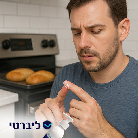 קרם לטיפול בכוויות Burn Care ברן קר