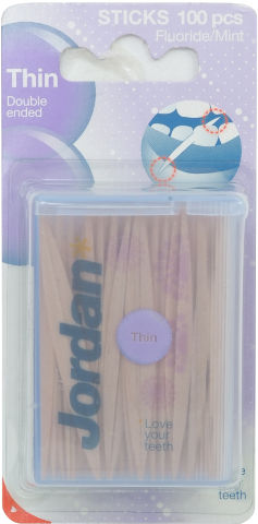 קיסמי שיניים דקים דו צדדיים מארז זוג