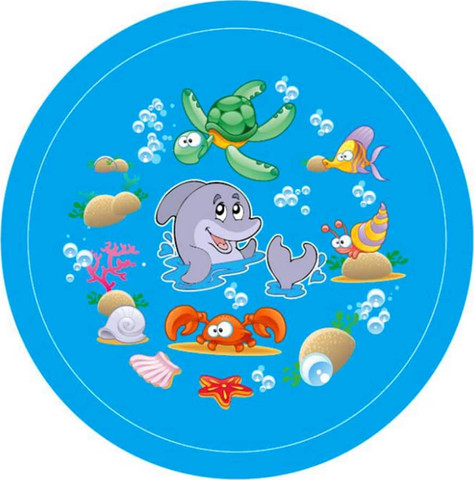 מזרקת מים לילדים  חיות ים