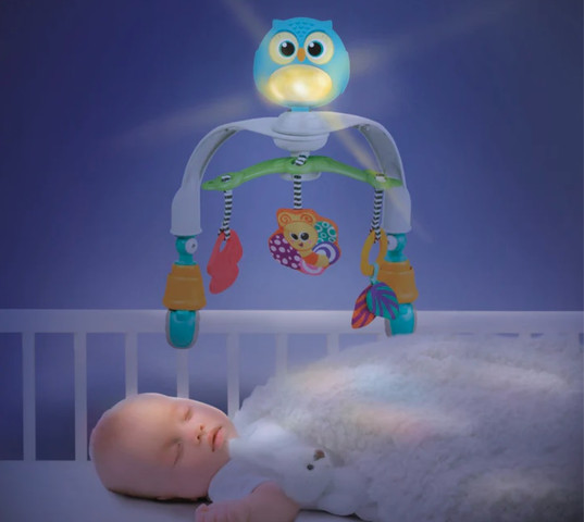 קשת מובייל ניידת לתינוק ינשוף