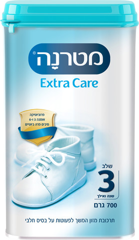 אקסטרה קייר תרכובת מזון המשך לתינוקות שלב 3