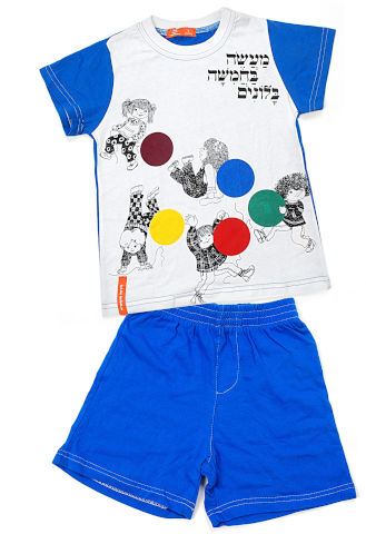 פיג׳מה מהספרים - מעשה בחמישה בלונים - בנים - קיץ