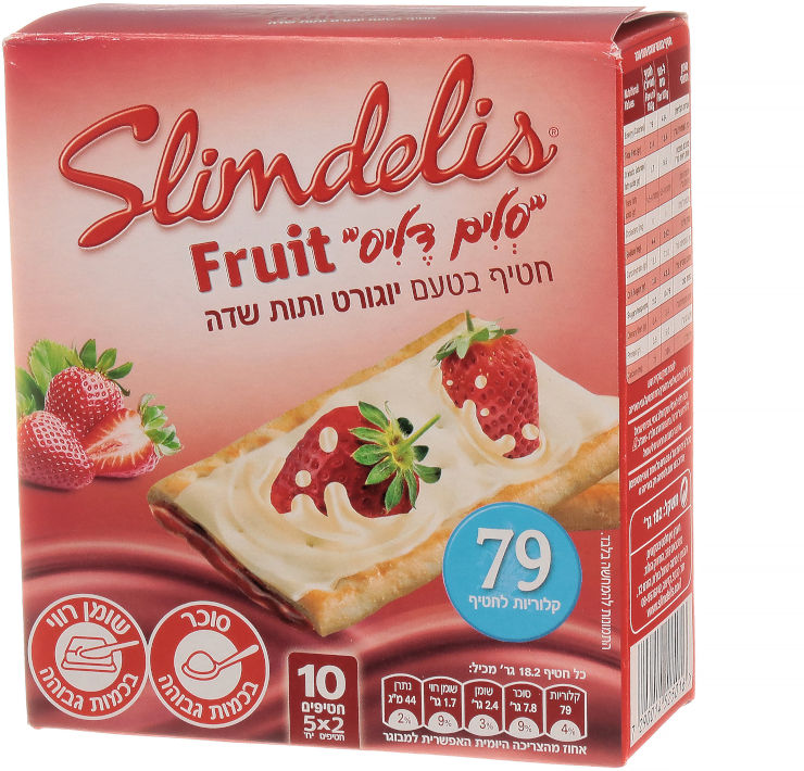 חטיף דגנים בטעם יוגורט ותות שדה