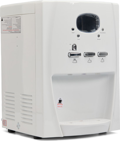 בר מים דיגיטלי לשבת מבית HDS Water - אלפא פלוס לבן | White Alpha Plus