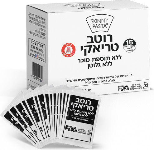 רוטב טריאקי ללא תוספת סוכר וגלוטן - 15 שקיות אישיות