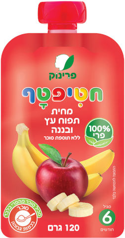 מחית תפוח עץ ובננה