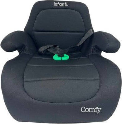 בוסטר ישיבה ריפוד מלא וחצי גב דגם Comfy R129 צבע הבוסטר שחור