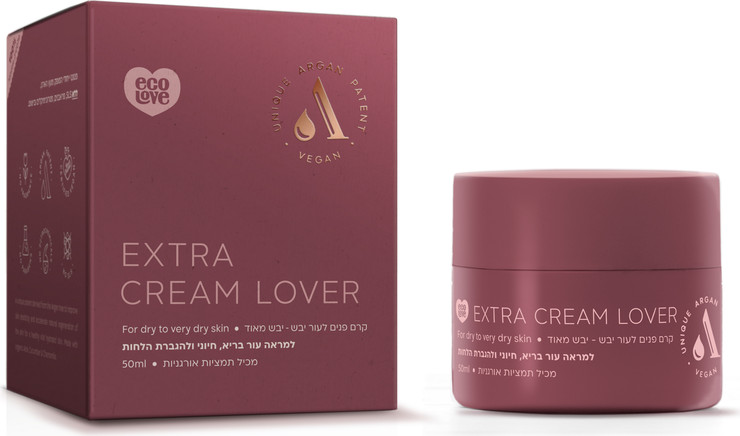 Extra Cream Lover קרם פנים לעור יבש-יבש מאוד, אקולאב