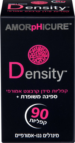 Density סידן קרבונט ננו אמורפי 250 מ"ג