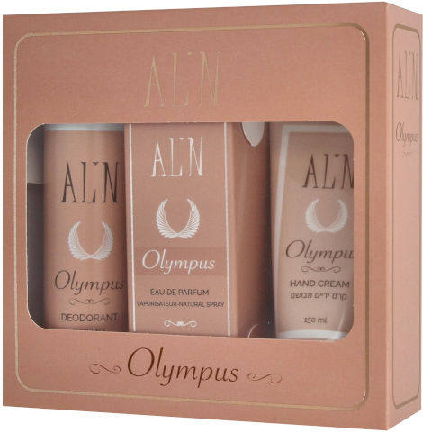 OLYMPUS סט א.ד.פ + דאודורנט + קרם ידיים