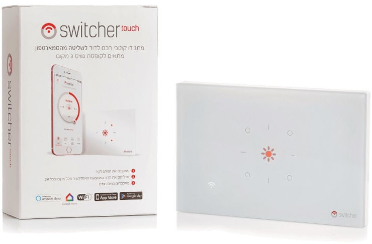 מתג חכם לדוד Switcher סוויצ'ר Switcher Touch V3