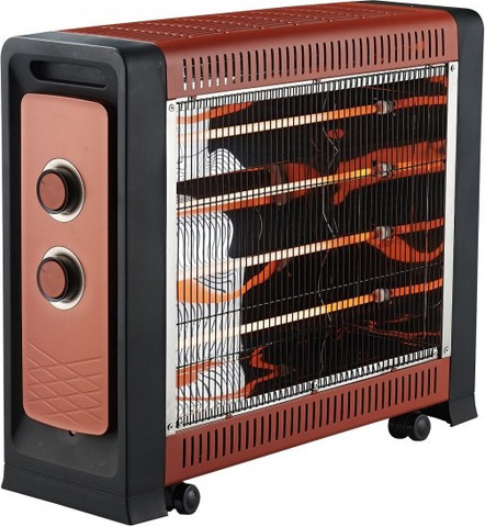 תנור חימום 2200W קוורץ 4 גופי חום Hemilton המילטון HEM-3808