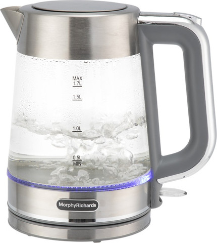 קומקום חשמלי - 1.7 ליטר Morphy Richards מורפי ריצ'ארדס CrystalSteel 100401
