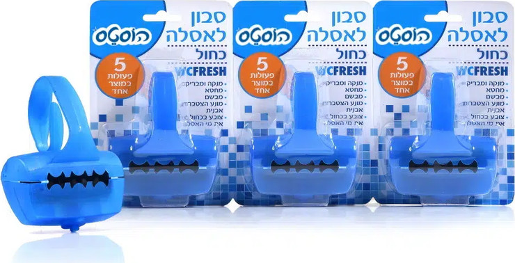 סבון כחול לאסלה 3 יחידות