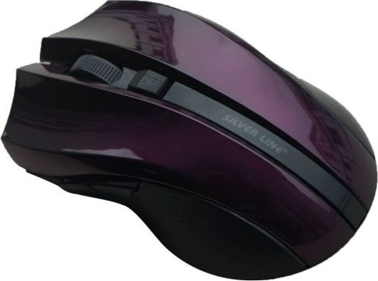עכבר אלחוטי בצבע סגול Silver Line RF-317R