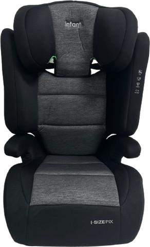 בוסטר ישיבה כולל משענת לרכב בתקינה חדשה דגם Sport R129 צבע הבוסטר אפור