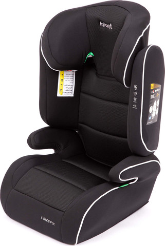 בוסטר ישיבה כולל משענת לרכב בתקינה חדשה דגם Sport R129 צבע הבוסטר אפור