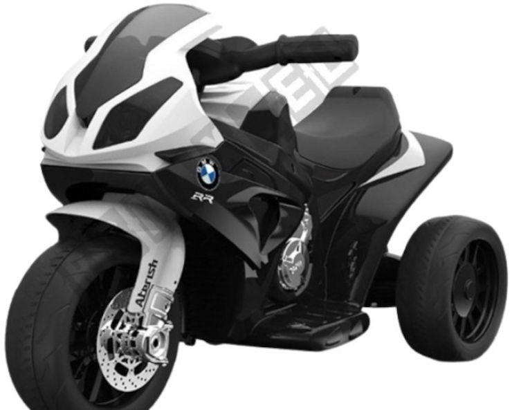 אופנוע מיני 6V לילדים בדמות BMW RR1000 - שחור