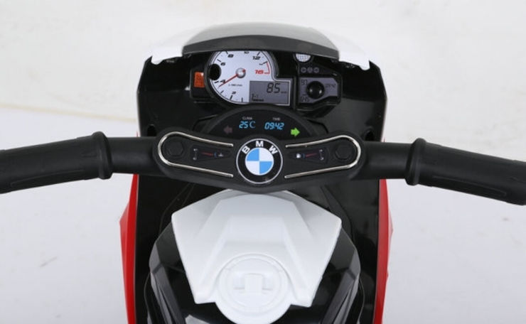 אופנוע מיני 6V לילדים בדמות BMW RR1000 - שחור