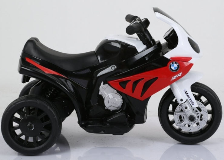 אופנוע מיני 6V לילדים בדמות BMW RR1000 - שחור