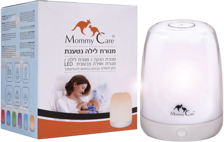 מנורת לילה נטענת