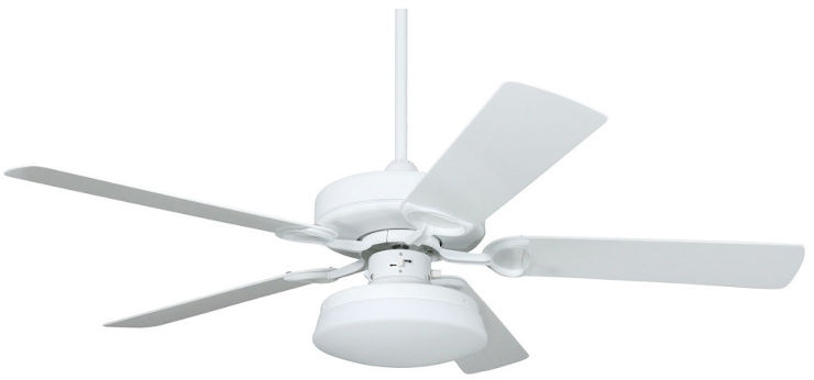 מאוורר תקרה חוץ כולל גוף תאורה 52" Star סטאר Outdoor לבן