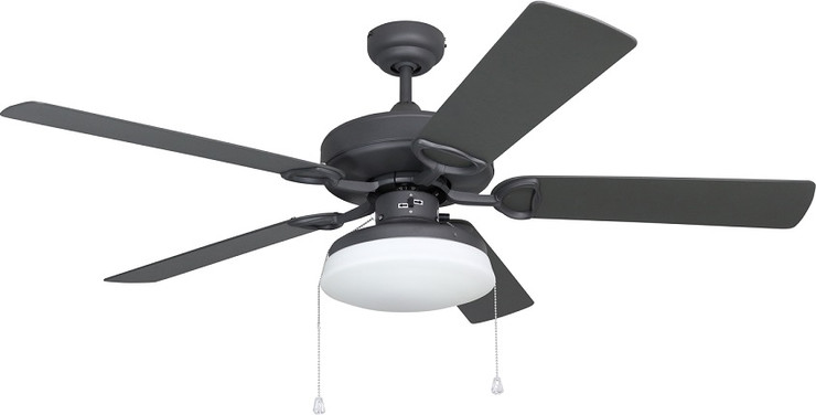 מאוורר תקרה חוץ כולל גוף תאורה 52" Star סטאר Outdoor גרפיט