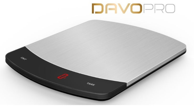 משקל מטבח דיגיטלי מקצועי Davo דאבו פרו DKS340