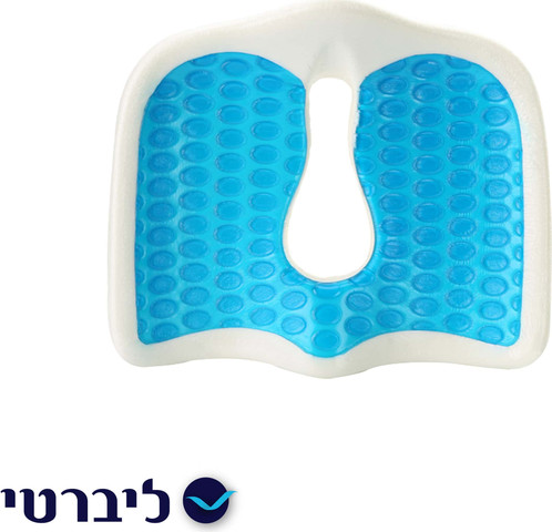 מושב ארגונומי ויסקו איכותי Drop Shape (כרית עם חור)