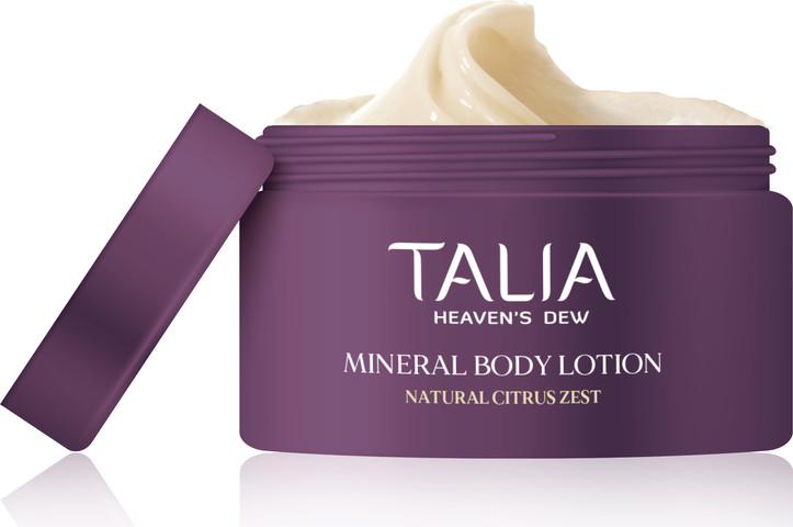 קרם גוף ללחות ורעננות עם גרידת הדרים טבעית  Mineral Body Lotion With Citrus Zest