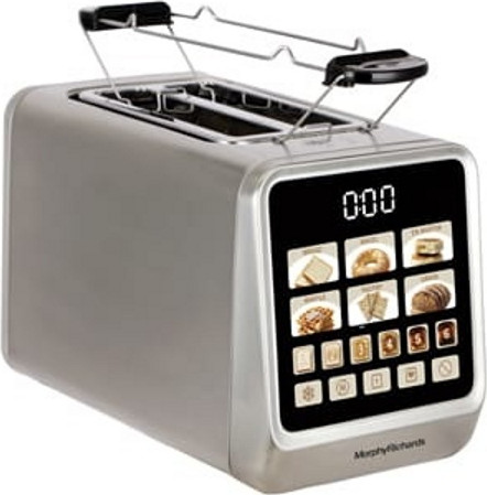 מצנם 2 פרוסות כולל פאנל מגע דיגיטלי Morphy Richards מורפי ריצ'ארדס 222009