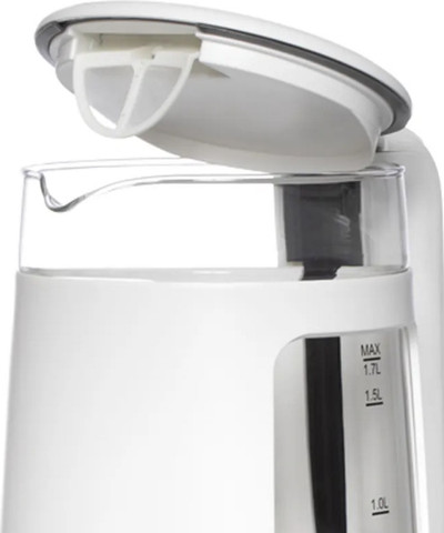 קומקום חשמלי חכם 1.7 ליטר Morphy Richards מורפי ריצ'ארדס Clear White 43988