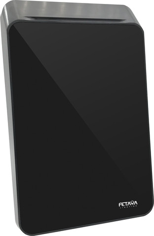 פעמון דין דון 3 צלילים MIRROR בצבע שחור