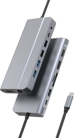 תחנת עגינה 14 ב-1 חיבור USB-C דגם מבית Protec