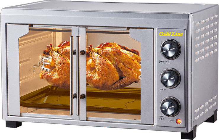 טוסטר אובן 45 ליטר Gold Line 2000W גולד ליין Open Space ATL-6645